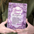 Blessed Friend | Personalized Leather Cover Notebook