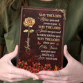 May The Lord Bless You | Personalized Leather Cover Notebook