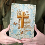 God Says I Am | Personalized Leather Cover Notebook