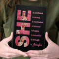 SHE is | Personalized Leather Cover Notebook