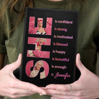SHE is | Personalized Leather Cover Notebook