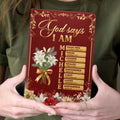God Says You Are | Personalized Leather Cover Notebook