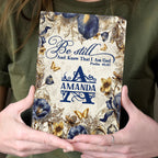 Be Still And Know That I Am God | Personalized Leather Cover Notebook