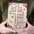 God Says I Am | Personalized Leather Cover Notebook