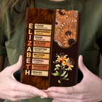 God Says I Am | Personalized Leather Cover Notebook