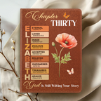 God Is Still Writing Your Story  | Personalized Leather Cover Notebook
