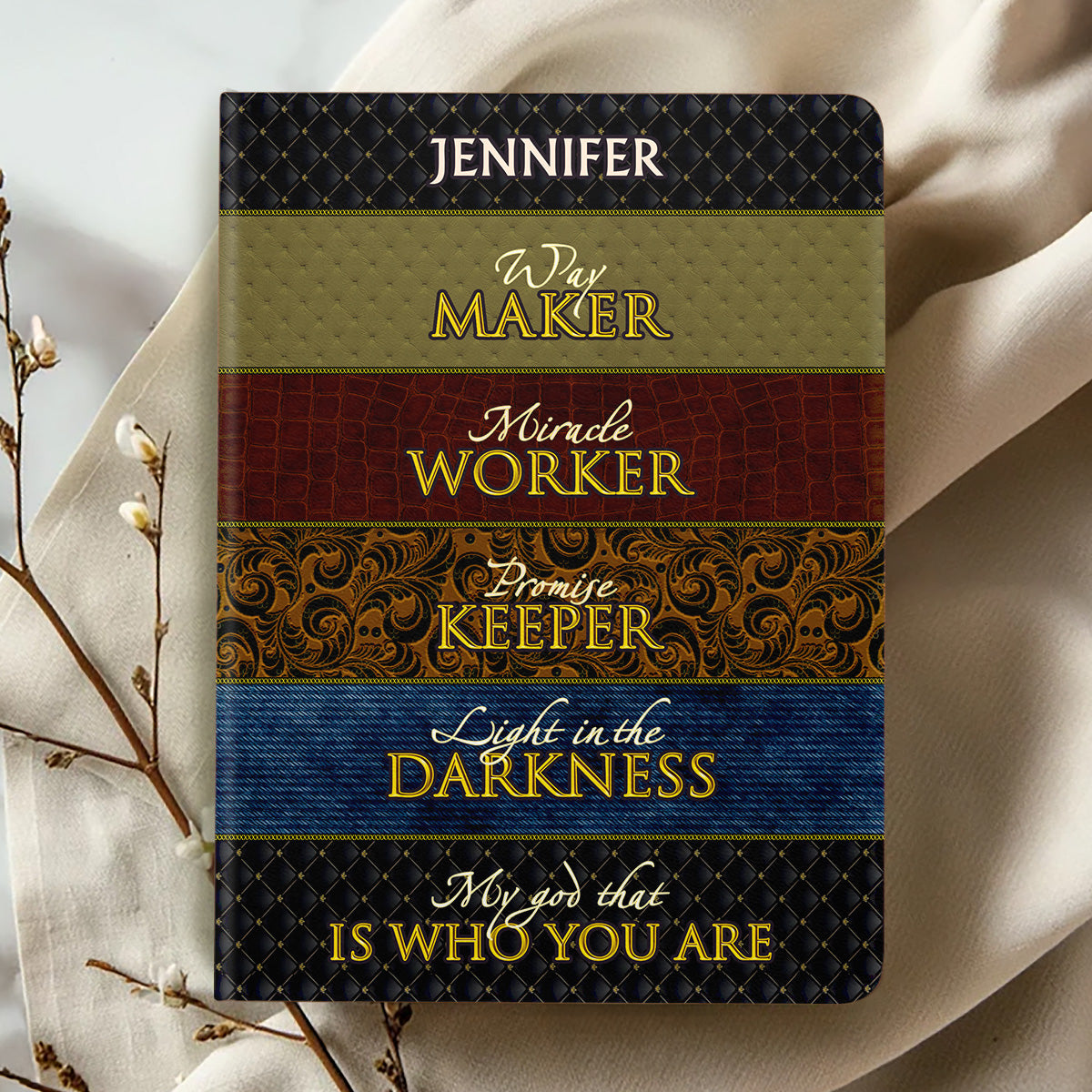 Way Maker | Personalized Leather Cover Notebook