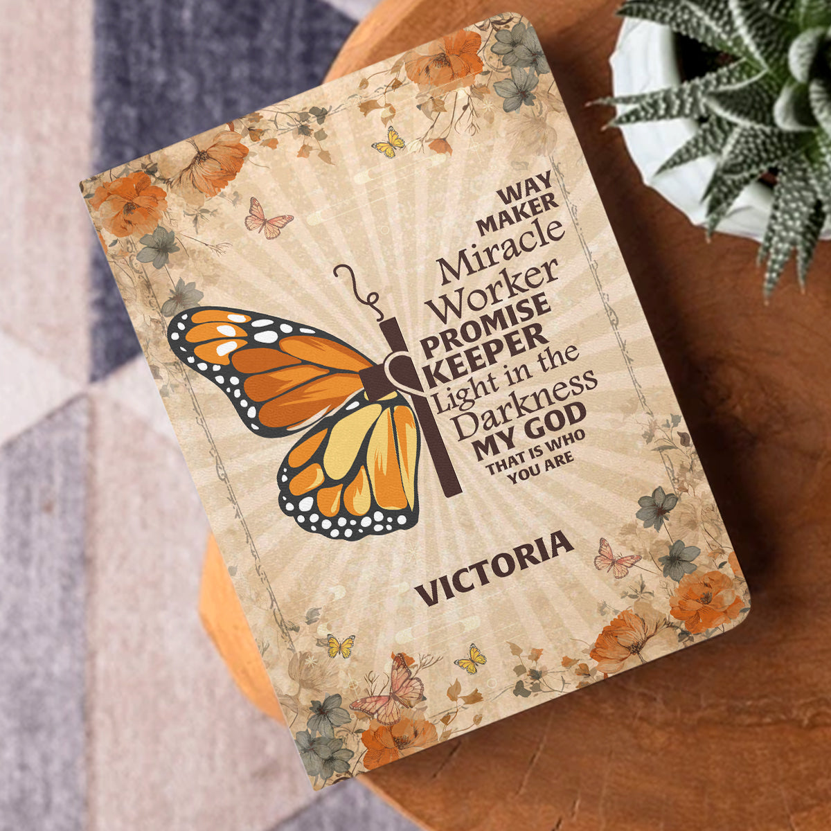 Way Maker | Personalized Leather Cover Notebook