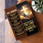 Those Who Hope In The Lord Will Renew Their Strength | Personalized Leather Cover Notebook