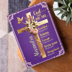 God Says You Are | Personalized Leather Cover Notebook