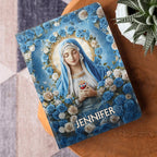 Heavenly Grace | Personalized Leather Cover Notebook