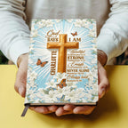 God Says I Am | Personalized Leather Cover Notebook