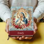 Our Lady of Grace | Personalized Leather Cover Notebook