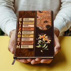 God Says I Am | Personalized Leather Cover Notebook
