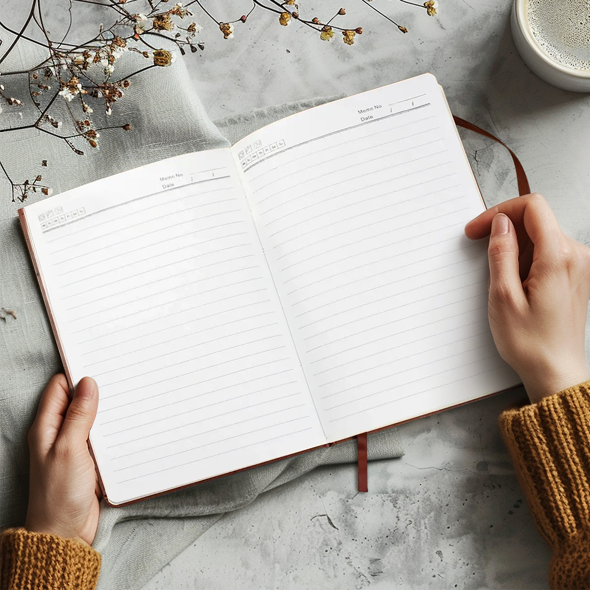 To Our Pastor | Personalized Leather Cover Notebook