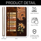 God Says I Am | Personalized Leather Cover Notebook