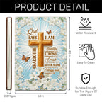 God Says I Am | Personalized Leather Cover Notebook