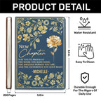 New Chapter | Personalized Leather Cover Notebook