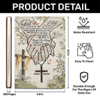God Gave Me You | Personalized Leather Cover Notebook