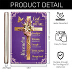 God Says You Are | Personalized Leather Cover Notebook