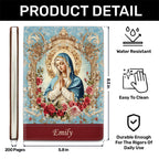 Our Lady of Grace | Personalized Leather Cover Notebook