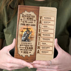 I Am The Daughter Of A King | Personalized Leather Cover Notebook
