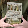 Whispers Of Grace | Personalized Leather Cover Notebook