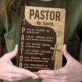 Thank You For All You Do | Personalized Leather Cover Notebook
