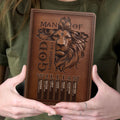 Man Of God | Personalized Leather Cover Notebook