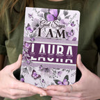 God Says I Am | Personalized Leather Cover Notebook