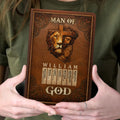 Man Of God  | Personalized Leather Cover Notebook