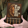 Man Of  | Personalized Leather Cover Notebook