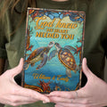 God Knew My Heart Needed You | Personalized Leather Cover Notebook