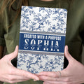 Created With A Purpose | Personalized Leather Cover Notebook