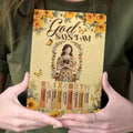 God Says I Am | Personalized Leather Cover Notebook
