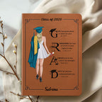 God Has Great Plans For You | Personalized Leather Cover Notebook