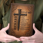A Child Of God | Personalized Leather Cover Notebook