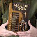 Man Of God | Personalized Leather Cover Notebook