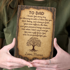 You Are A Gift From God | Personalized Leather Cover Notebook