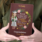 The Lord Will Guide You Always | Personalized Leather Cover Notebook