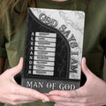 Man Of God  | Personalized Leather Cover Notebook