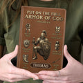 Armor Of God | Personalized Leather Cover Notebook