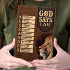 Man Of God | Personalized Leather Cover Notebook
