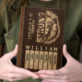 Man Of God | Personalized Leather Cover Notebook