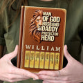Man Of God | Personalized Leather Cover Notebook
