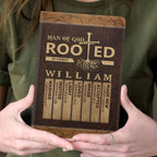 Man Of God | Personalized Leather Cover Notebook