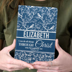 I Can Do All Things Through Christ Who Strengthens Me | Personalized Leather Cover Notebook