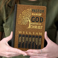 Pastor Man Of God | Personalized Leather Cover Notebook