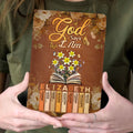 God Says I Am | Personalized Leather Cover Notebook