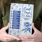 God Says I Am | Personalized Leather Cover Notebook